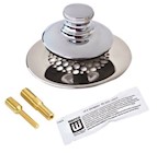 BATHTUB STOPPER, UNIVERSAL "PUSH-PULL" FROM WATCO THUMBNAIL