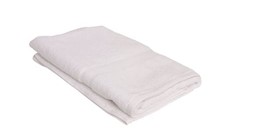 BATH TOWEL, WHITE, OXFORD IMPERIAL DOBBY COLLECTION, 27" X 50", 48/CS THUMBNAIL
