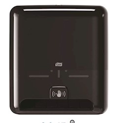 DISPENSER, HARDWOUND PAPER TOWELS, TORK ELEVATION MATIC, TOUCHLESS, BLACK LARGE
