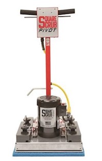 FLOOR PREP MACHINE, SQUARE SCRUB PIVOT MAIN
