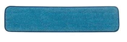 DAMP ROOM FLAT MOP HEAD, RUBBERMAID, HYGEN 24", BLUE MICROFIBER THUMBNAIL