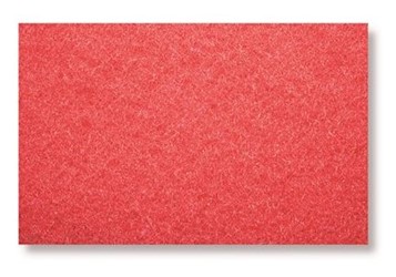 20" RED, FLOOR PAD, BUFFING, 14" X 20", RECTANGULAR, SQUARE SCRUB, 5/CS LARGE