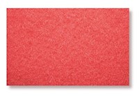 20" RED, FLOOR PAD, BUFFING, 14" X 20", RECTANGULAR, SQUARE SCRUB, 5/CS THUMBNAIL