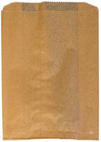SANITARY RECEPTACLE LINER, KRAFT, WAXED, BROWN, 250/CT MAIN