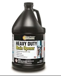 DRAIN CLEANER, INSTANT POWER PRO, HEAVY-DUTY, DRAIN OPENER, 1 GALLON, 3/CT LARGE