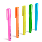 HIGHLIGHTER WITH GRIP, CHISEL TIP, ASSORTED COLORS, TRU RED BRAND, 5/PK THUMBNAIL