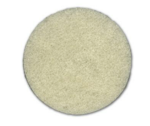18", BEIGE, BURNISHING PADS, 5/CT LARGE