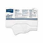Toilet Seat Covers, Scott Personal Seats, Sanitary, White, 125/Pk THUMBNAIL