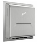 DISPENSER, HARDWOUND PAPER TOWELS, SCOTT PRO, WITH TRIM PANEL THUMBNAIL