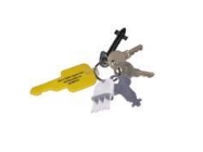 DISPENSER KEYS, RING SET, 5 MOST POPULAR (Must purchase two at this price) THUMBNAIL
