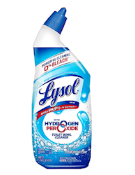 TOILET BOWL CLEANER, HYRDOGEN PEROXIDE, LYSOL, OCEAN FRESH, 24 OZ., 9/CT (19200-98011) LARGE