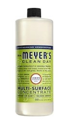 CLEANER, MULTI-SURFACE CONCENTRATE, MRS. MEYER'S CLEAN DAY, LEMON VERBENA, 32 OZ. LARGE