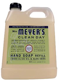 HAND SOAP REFILL, LOTION STYLE, MRS. MEYER'S CLEAN DAY, LEMON VERBENA, 33 OZ. MAIN