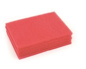 20" RED FLOOR PAD, 14" x 20", RED, RECTANGULAR, FOR SCRUBBING, NILFISK THUMBNAIL