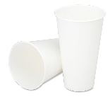 12 OZ. HOT BEVERAGE CUP, WHITE WITHOUT HANDLE, 1000/CS THUMBNAIL