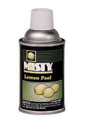 DEODORIZER, MISTY, REFILL, LEMON PEEL, 7 OZ, 12/CT LARGE