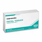 Facial Tissue, Flat Box, 100 Tissues per box, 2-Ply, 30/CS THUMBNAIL
