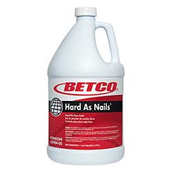FINISH, BETCO HARD AS NAILS, 17% SOLIDS, 1 GALLON, 4/CT LARGE