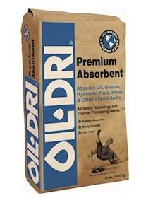OIL ABSORBER, OIL-DRI, PREMIUM ABSORBENT, 50 LB BAG MAIN