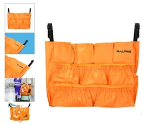 CADDY BAG FOR LARGE ROUND & SQUARE TRASH CANS, (COMPARE TO BRUTE) LARGE
