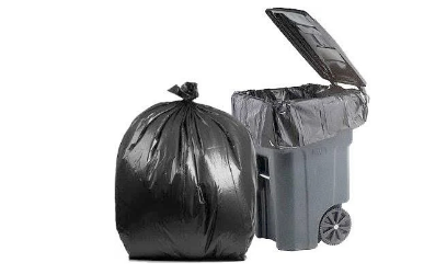 95 GALLON, BLACK, 2 MIL, 52"x75", 50/CT LARGE