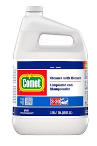 CLEANER, MULTIPURPOSE, COMET PROFESSIONAL LIQUID W/BLEACH, COMMERCIAL GRADE, 1 GALLON MAIN