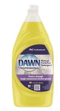 DISH SOAP, DAWN, LEMON SCENT, 38 OZ, 8/CT MAIN