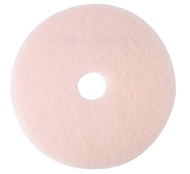 20", PINK, BURNISHING FLOOR PADS, ERASER, 3M, 5/CT LARGE