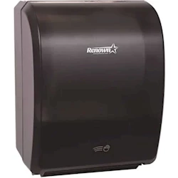 DISPENSER, RENOWN 8" SERIES ELECTRONIC, BLACK LARGE