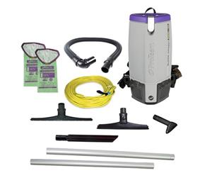 BACKPACK VACUUM, 10 QT, SUPER COACH PRO 10, WITH SIDEWINDER KIT LARGE