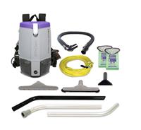 BACKPACK VACUUM, SUPER COACH PRO 6, 6 QT, WITH REMEDIATION TOOL KIT MAIN
