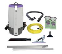 BACKPACK VACUUM, 10 QT, SUPER COACH PRO 10, WITH PRO BLADE CARPET TOOL KIT MAIN