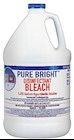 BLEACH, GERMICIDAL, PURE BRIGHT, 1 GALLON, 6/CT, must buy 2 or more cases at this price) THUMBNAIL