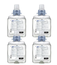 HAND SANITIZER, FOAMING, REFILL FOR PURELL CS4 / FMX MANUAL DISPENSER, 1200 ML, 4/CT (5192-04) LARGE