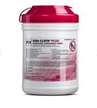 DISINFECTING WIPES, CANISTER, SANI-CLOTH PLUS, GERMICIDAL DISPOSABLE CLOTHS, 160 WIPES/CANISTER, 12 CANISTERS/CS (1 CASE THUMBNAIL
