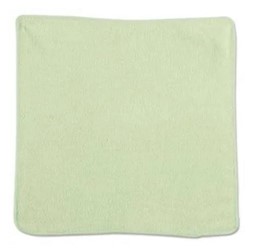 CLOTH, MICROFIBER, 12" X 12", LIGHT GREEN, RUBBERMAID, 1/EA LARGE