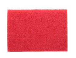 20", RED, BUFFING FLOOR PADS, 14" X 20", FITS POWR-FLITE ORB1420, 5/CT LARGE