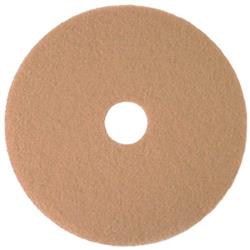 20" FLOOR PAD, BURNISHING, TAN, RENOWN, 5/CS LARGE