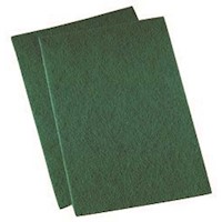 SCOURING PAD, MEDIUM-DUTY, GREEN, 20/PK MAIN