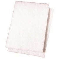 SCOURING PAD, LIGHT-DUTY, WHITE, 20/PK MAIN