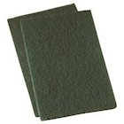 SCOURING PAD, HEAVY-DUTY, GREEN, 15/PK THUMBNAIL