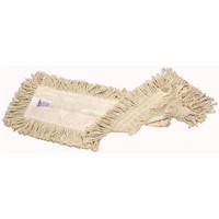 MOP, DUST, 24" X 5", HEAVY DUTY, COTTON, WHITE, RENOWN MAIN