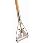 MOP HANDLE, WET, STIRRUP HEAD, WOOD, 60 IN, RENOWN, 12/CS THUMBNAIL