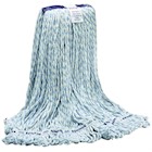 MOP, WET, FINISH, MEDIUM, BLUE/WHITE, BLEND, LOOP-END, 1" HEAD BAND, 12/CS THUMBNAIL