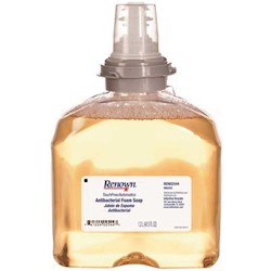 HAND SOAP, ANTIBACTERIAL FOAM, TOUCH FREE, RENOWN REFILL, GOLD, 1200 ML, 2/CS LARGE
