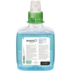 HAND SOAP, RB6 FOAM, TOUCH FREE RENOWN SELECT REFILL, POMEBERRY, 1200 ML, 2/CS LARGE