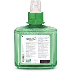 HAND SOAP, RB6 CLEAN RELEASE, RENOWN SELECT REFILL, 1200 ML, 2/CS LARGE