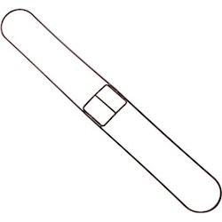 FRAME, DUST MOP, 24" X 5", CLAMP, RENOWN LARGE