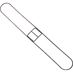 FRAME, DUST MOP, 36" X 5", CLAMP, RENOWN LARGE
