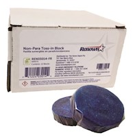 URINAL TOSS BLOCKS, RENOWN, NON-PARA, CHERRY SCENT, 4 OZ, 12/CT MAIN